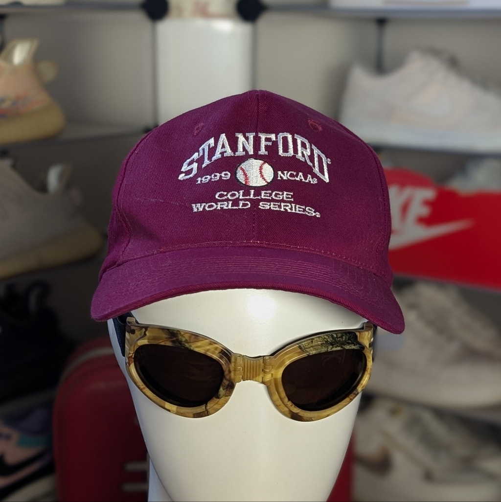 Stanford College 99 World Series Hat Os